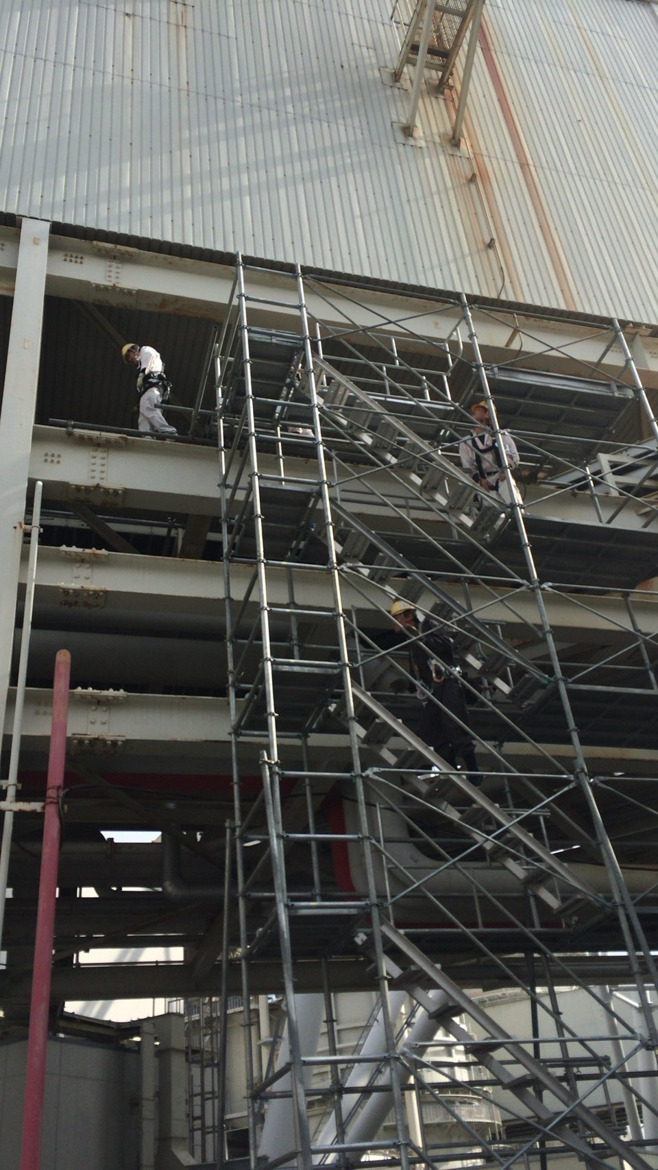 施工事例（足場組立）