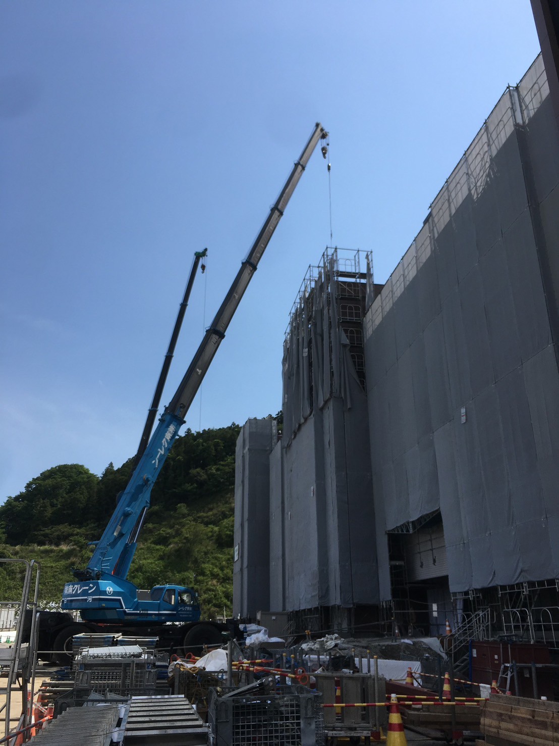 施工事例（足場組立）