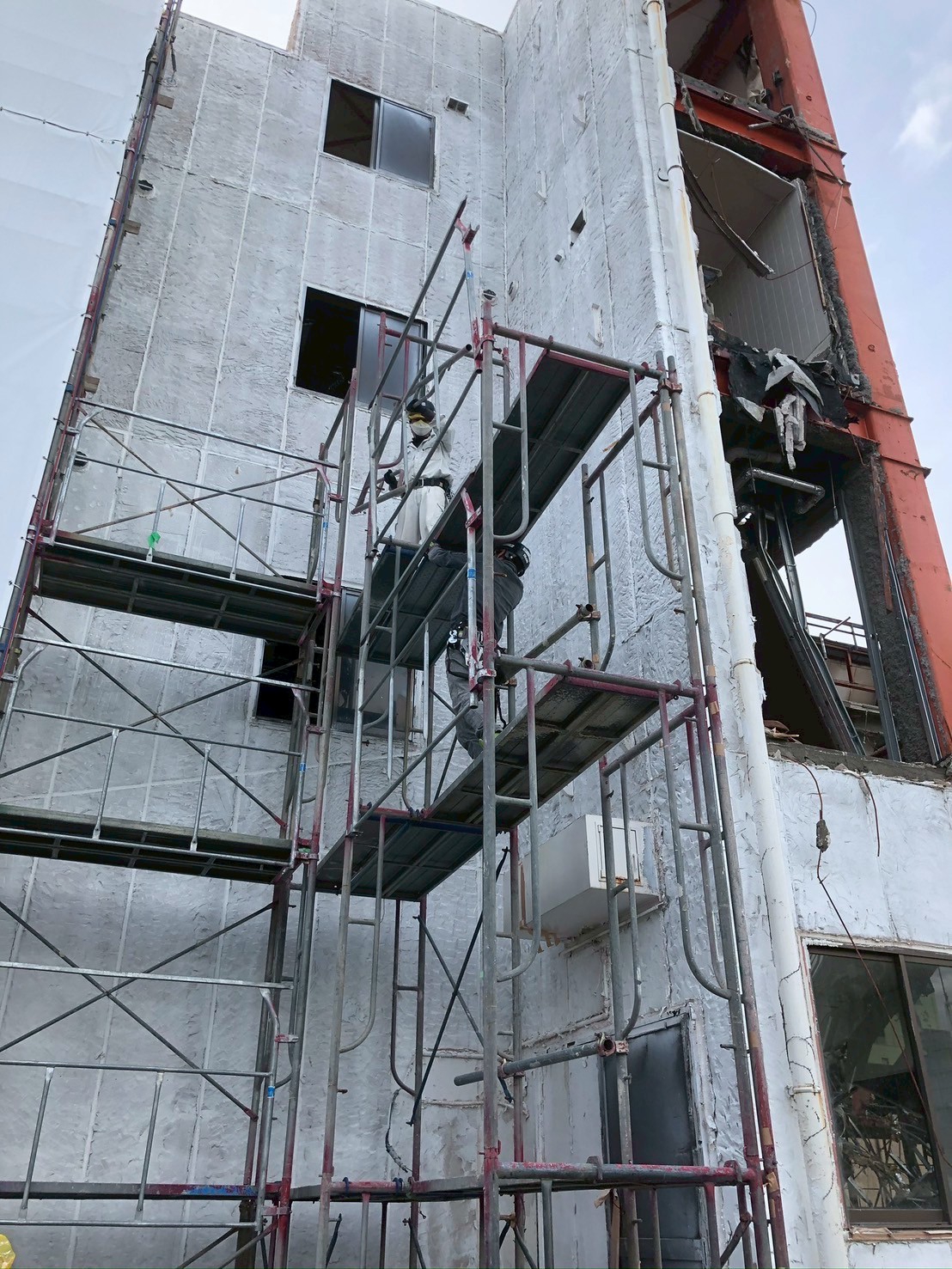 施工事例（足場組立）